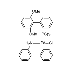氯(2-二環(huán)己基膦基-2',6'-二甲氧基-1,1'-聯(lián)苯基)(2'-氨基-1,1'-聯(lián)苯-2-基)鈀(II)